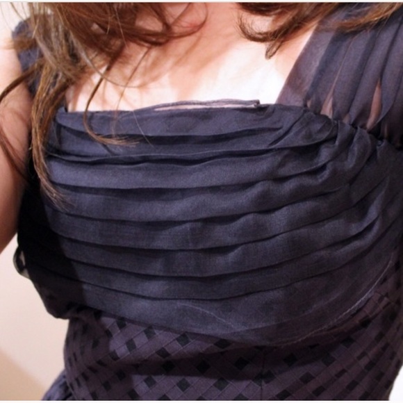 Anthropologie I Girls From Savoy Navy Peggy Sue Pinup Midi Dress - Picture 3 of 9